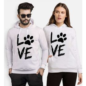 Tshirthane Love Pati 2'li Sevgili Sweatshirt