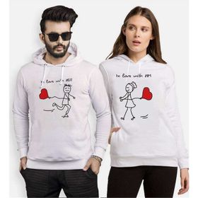 Tshirthane Love With 2'li Sevgili Sweatshirt