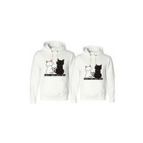 Tshirthane Love You Love Me 2'li Sevgili Sweatshirt