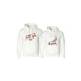 Tshirthane Love You To The Moon And Back 2'li Sevgili Sweatshirt