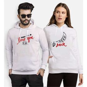 Tshirthane Love You To The Moon And Back 2'li Sevgili Sweatshirt