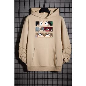 Tshirthane Makima Hugging Denji Baskılı Unisex Sweatshirt