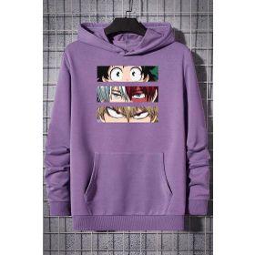 Tshirthane Makima Hugging Denji Baskılı Unisex Sweatshirt