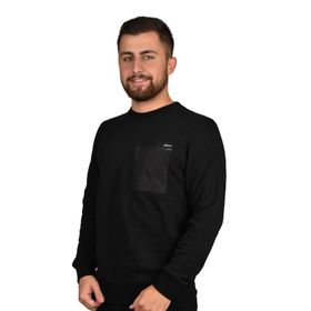 Tshirthane Manta 5323 Cep Baskılı Erkek Sweatshirt