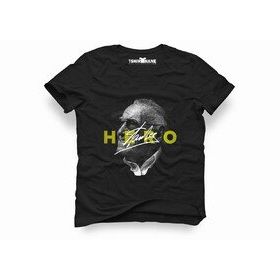 Tshirthane Marvel Stan Lee Hero Siyah Erkek T-shirt