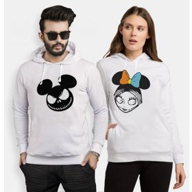 Tshirthane Mause Jack Mause Ölügelin 2'li Sevgili Sweatshirt