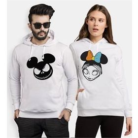 Tshirthane Mause Jack Mause Ölügelin 2'li Sevgili Sweatshirt