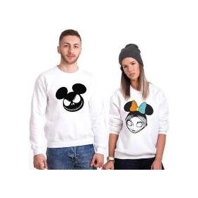 Tshirthane Mause Jack Mause Ölügelin 2'li Sevgili T-shirt