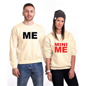 Tshirthane Me Mini Me 2'li Sevgili Sweatshirt