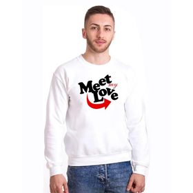 Tshirthane Meet My Love 2'li Sevgili Sweatshirt