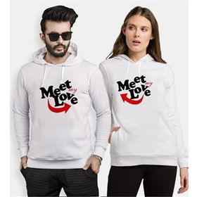 Tshirthane Meet My Love 2'li Sevgili Sweatshirt