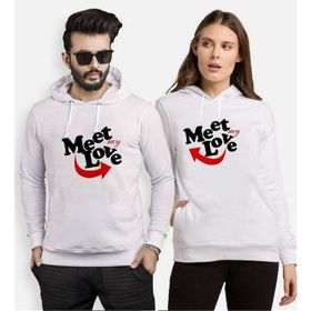 Tshirthane Meet My Love 2'li Sevgili Sweatshirt