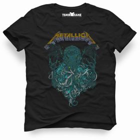 Tshirthane Metallica Ahtabot Siyah Erkek T-shirt