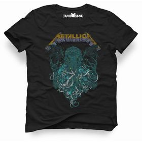 Tshirthane Metallica Ahtabot Siyah Erkek T-shirt