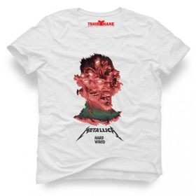 Tshirthane Metallica Album Hardwired To Self Destruct Cartoon Beyaz Erkek T-shirt