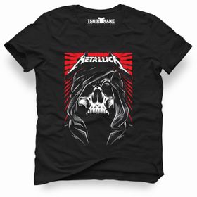 Tshirthane Metallica Bercalona Post Siyah Erkek T-shirt