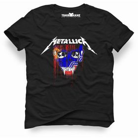 Tshirthane Metallica Concert Sioux Falls Siyah Erkek T-shirt
