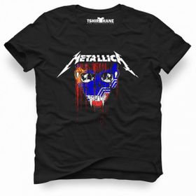 Tshirthane Metallica Concert Sioux Falls Siyah Erkek T-shirt