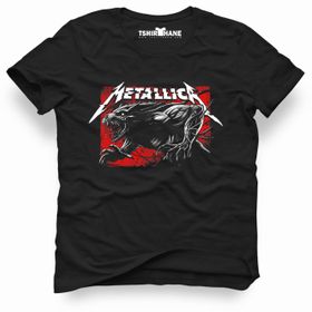 Tshirthane Metallica Germany Post Siyah Erkek T-shirt