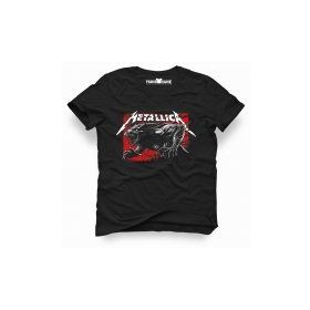 Tshirthane Metallica Germany Post Siyah Erkek T-shirt