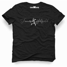 Tshirthane Metallica James Hetfield Tag Siyah Erkek Tshirt