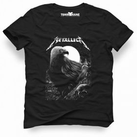 Tshirthane Metallica Leipzig Poster 2018 Siyah Erkek T-shirt