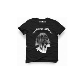 Tshirthane Metallica Skull Siyah Erkek T-shirt