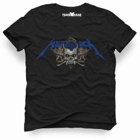Tshirthane Metallica Stocholm Pop Up Shop Siyah Erkek T-shirt