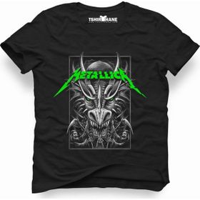 Tshirthane Metallica Stockholm Poster Sweden Siyah Erkek T-shirt