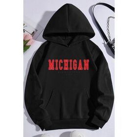 Tshirthane Michigan Baskılı Unisex Sweatshirt