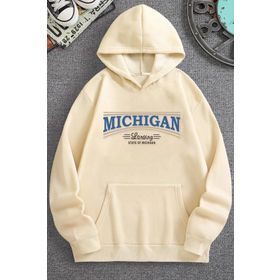 Tshirthane Michigan Tasarım Unisex Sweatshirt