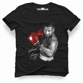 Tshirthane Mike Tyson İmza Erkek Tshirt