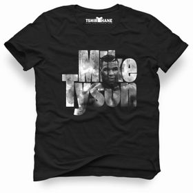 Tshirthane Mike Tyson Siyah Erkek Tshirt
