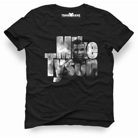 Tshirthane Mike Tyson Siyah Erkek Tshirt