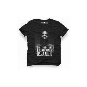 Tshirthane Mike Tyson The Baddest Siyah Erkek T-shirt