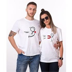 Tshirthane Mıknatıs 2'li Sevgili T-shirt