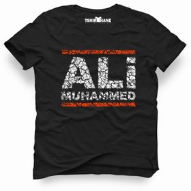 Tshirthane Mohamed Ali Run Dmc Siyah Erkek T-shirt