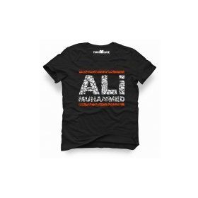 Tshirthane Mohamed Ali Run Dmc Siyah Erkek T-shirt