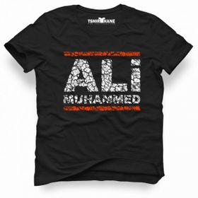 Tshirthane Mohamed Ali Run Dmc Siyah Erkek T-shirt