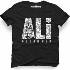 Tshirthane Mohamed Ali Write Siyah Erkek T-shirt