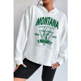 Tshirthane Montana Baskılı Unisex Sweatshirt