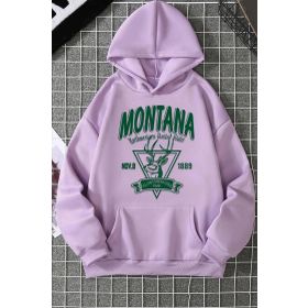 Tshirthane Montana Baskılı Unisex Sweatshirt