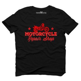 Tshirthane Motorcycle Repair Erkek Tshirt