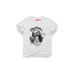 Tshirthane Motorhead DiösPadre Beyaz Erkek T-shirt
