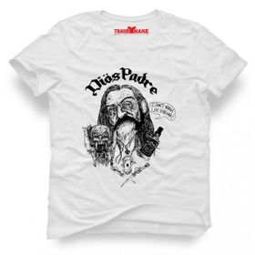 Tshirthane Motorhead DiösPadre Beyaz Erkek T-shirt