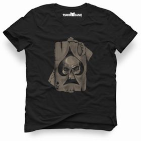 Tshirthane Motörhead İskambil Kurukafa Siyah Erkek Tshirt