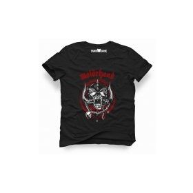 Tshirthane Motörhead Logo Siyah Erkek T-shirt