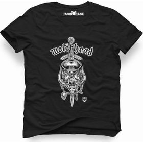 Tshirthane Motörhead Logo Sword Siyah Erkek T-shirt