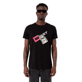 Tshirthane Mr Beast Dollar Bill Siyah Erkek T-shirt