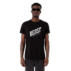 Tshirthane Mr Beast Make The World Siyah Erkek T-shirt